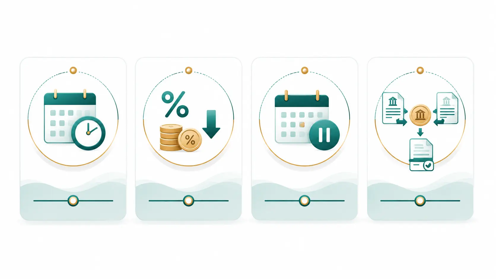 الخيارات المتاحة لإعادة جدولة القرض من تمديد المدة إلى خفض الفائدة
